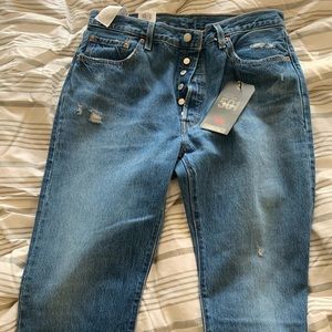 Levi’s High Rise, Straight Leg Jean